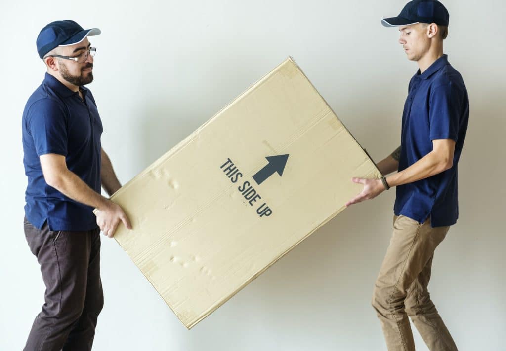 Furniture delivery service concept